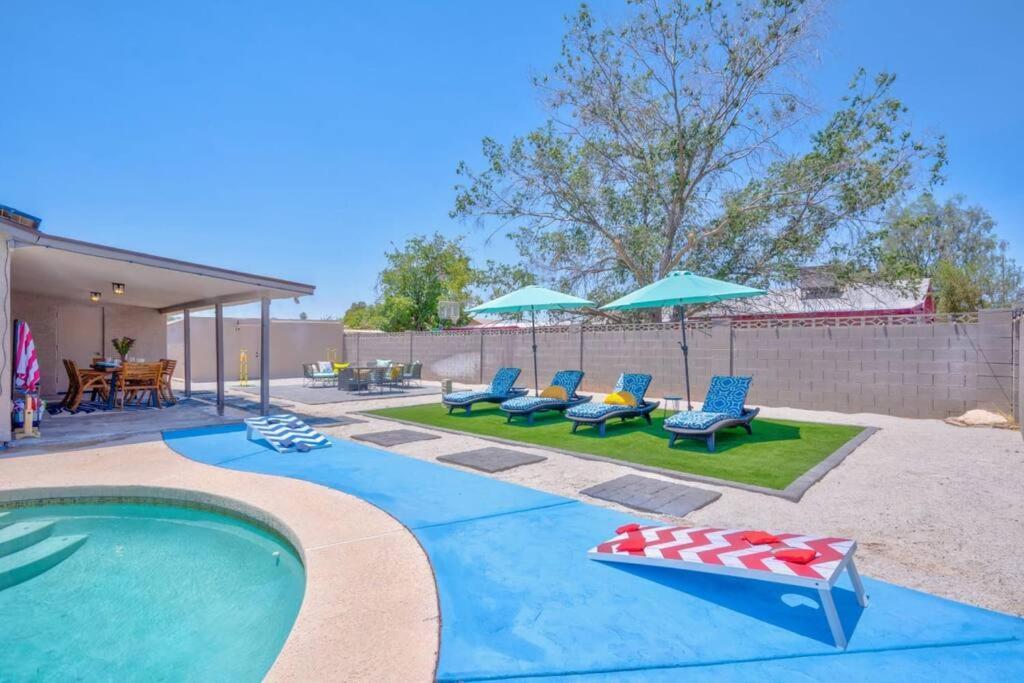 凤凰城Fab Phx Getaway W/ Pool & Fire Pit别墅 外观 照片
